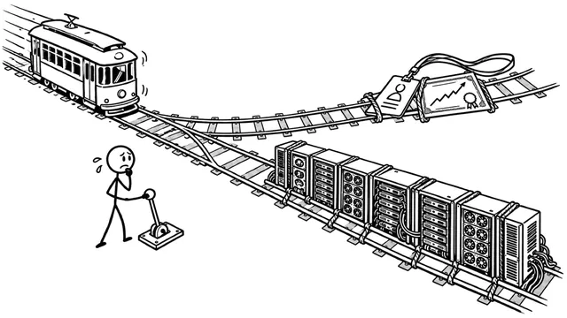 踩刹车
